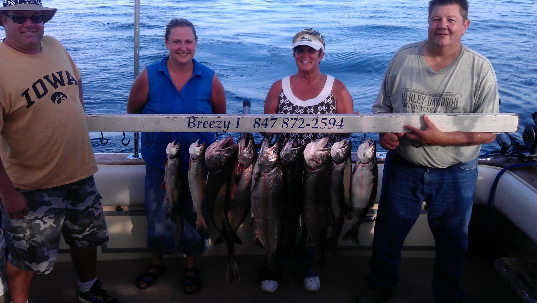 lake michigan salmon fishing
