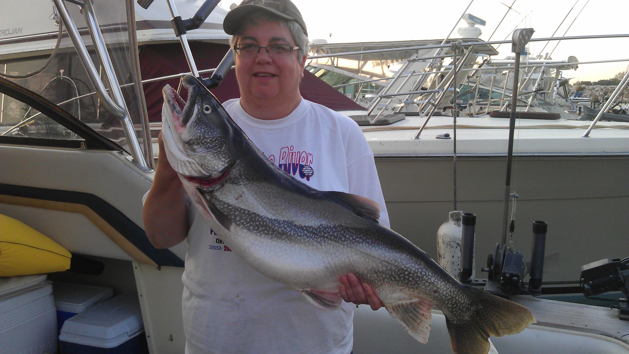 lake trout charter fishing