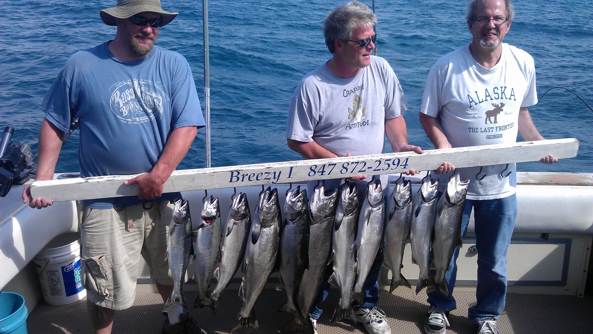 chicago salmon charter fishing