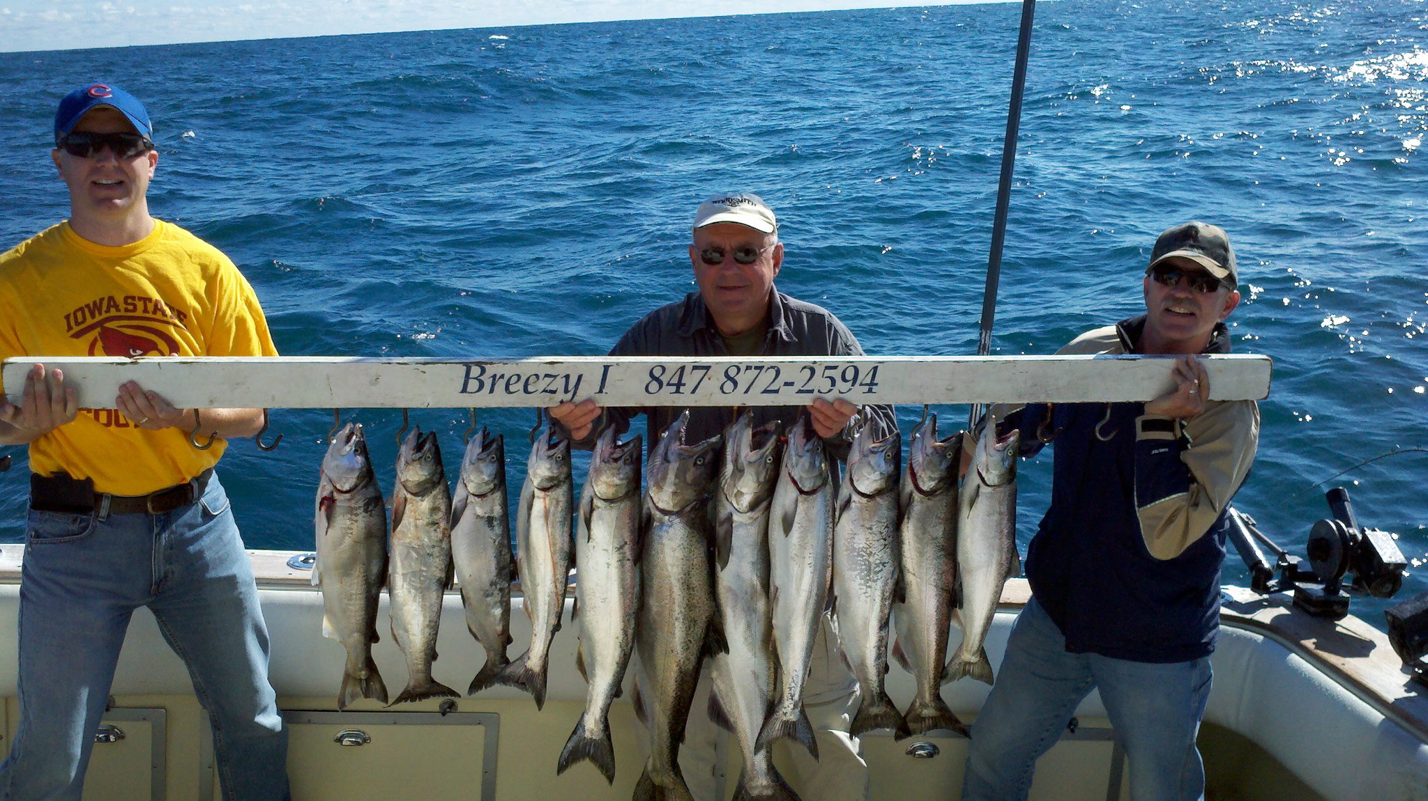 fishing lake michigan for salmon