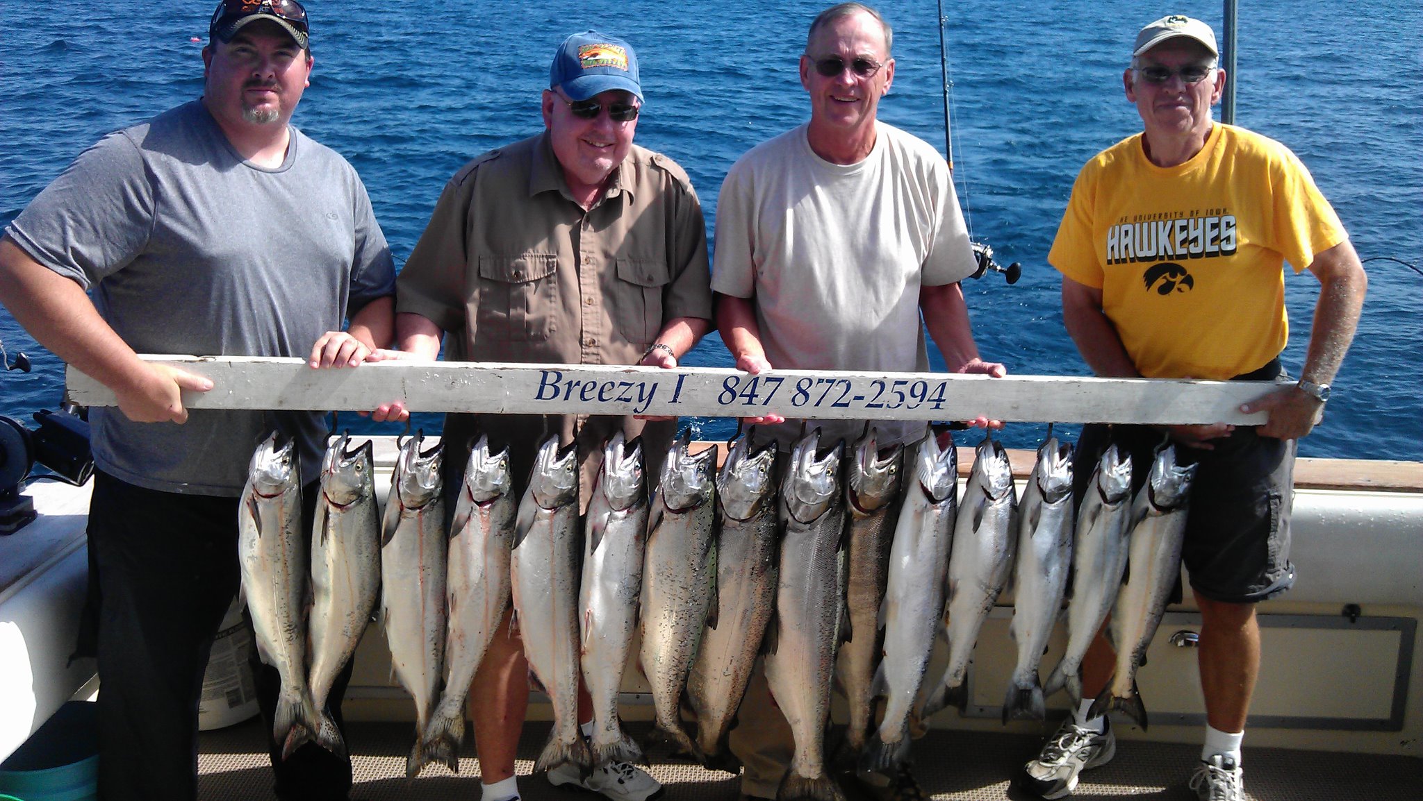 lake michigan charter for salmon and trout
