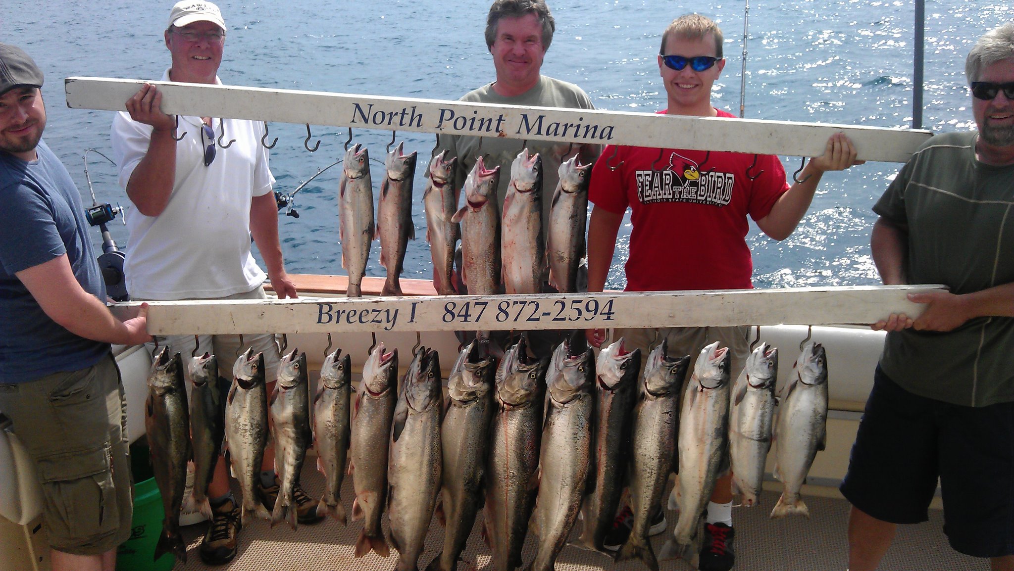 kenosha salmon charter boat