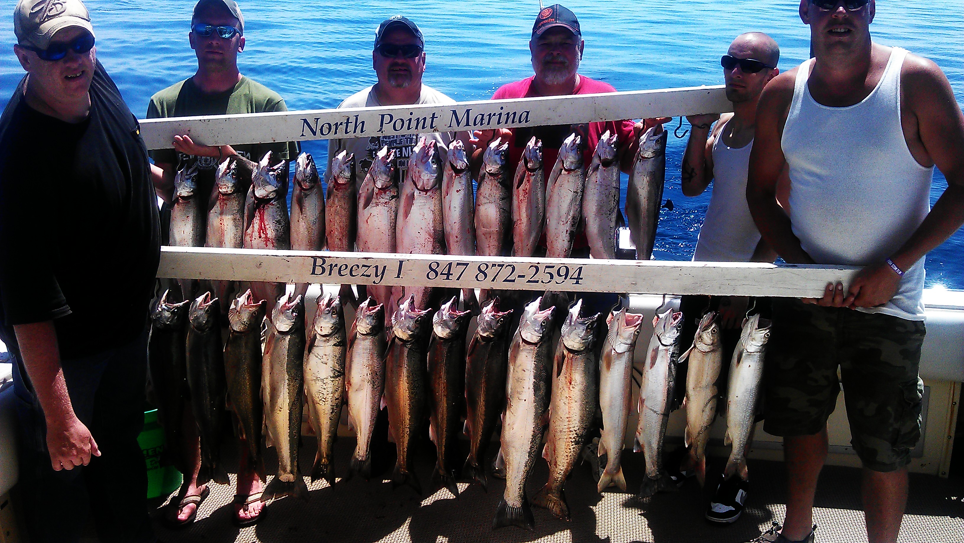 salmon fishing winthrop harbor illinois