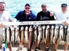 Lake Michigan salmon fishing charter boat